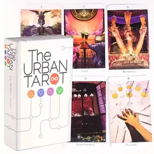 The Urban Tarot Card For Beginners, Meaning Keywords On The Cards, Classic Card Deck, High Quality, Fortune Telling Game, Divination Cards