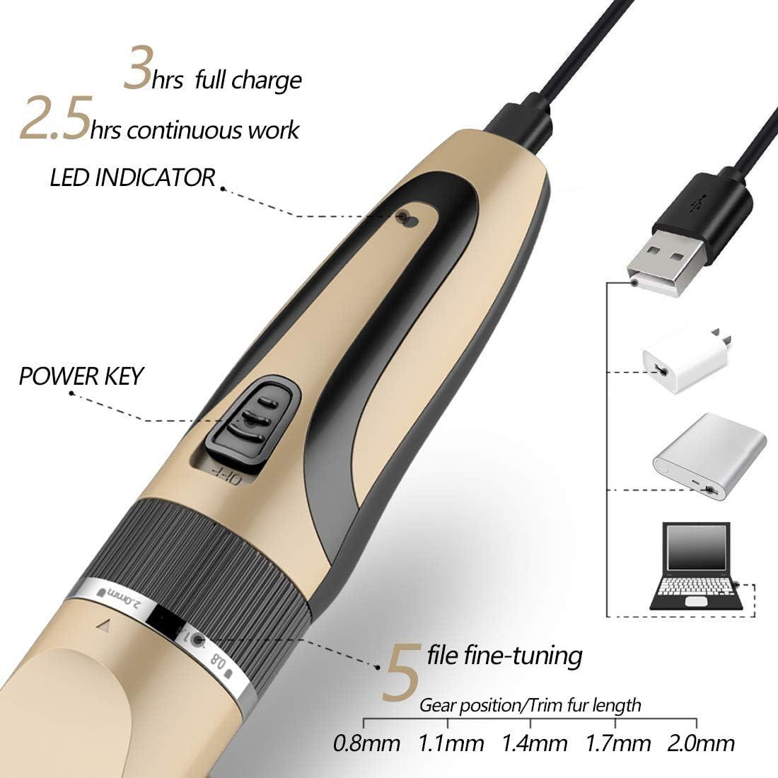 Multifunctional Electric Hair Clipper | USB Charging, 4 Types of Limit Combs, Professional Wireless, Ideal for Travel and Home Use, Perfect Holiday Gift for Fathers ,perfect travel gift