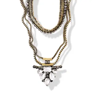 DROP A LITTLE HINT STATEMENT NECKLACE