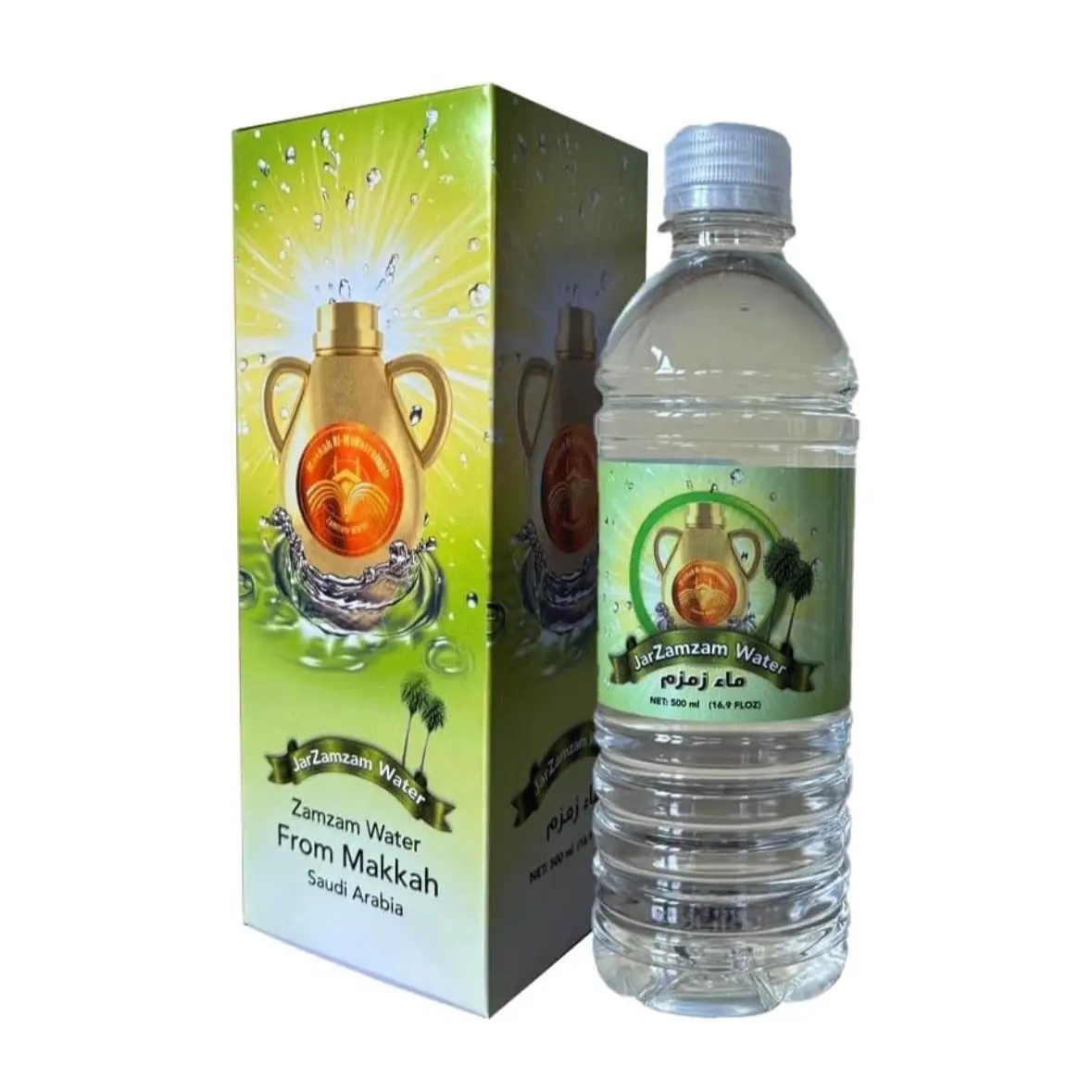 Zamzam Water from Mecca with High pH Level Water - Beverage - 1 pack bottle 16.5fl Zamzam Water from Mecca with High pH Level Water - Beverage - 1 pack bottle 16.5fl