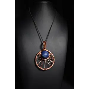 Lapis Lazuli — Solar Return Copper Pendant Necklace
