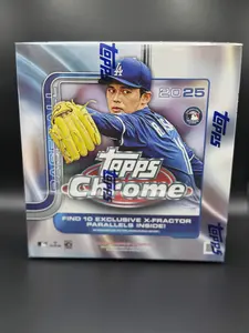 2025 Topps Chrome Mega Box (1) | Factory Sealed | Ripped and Shipped or Shipped