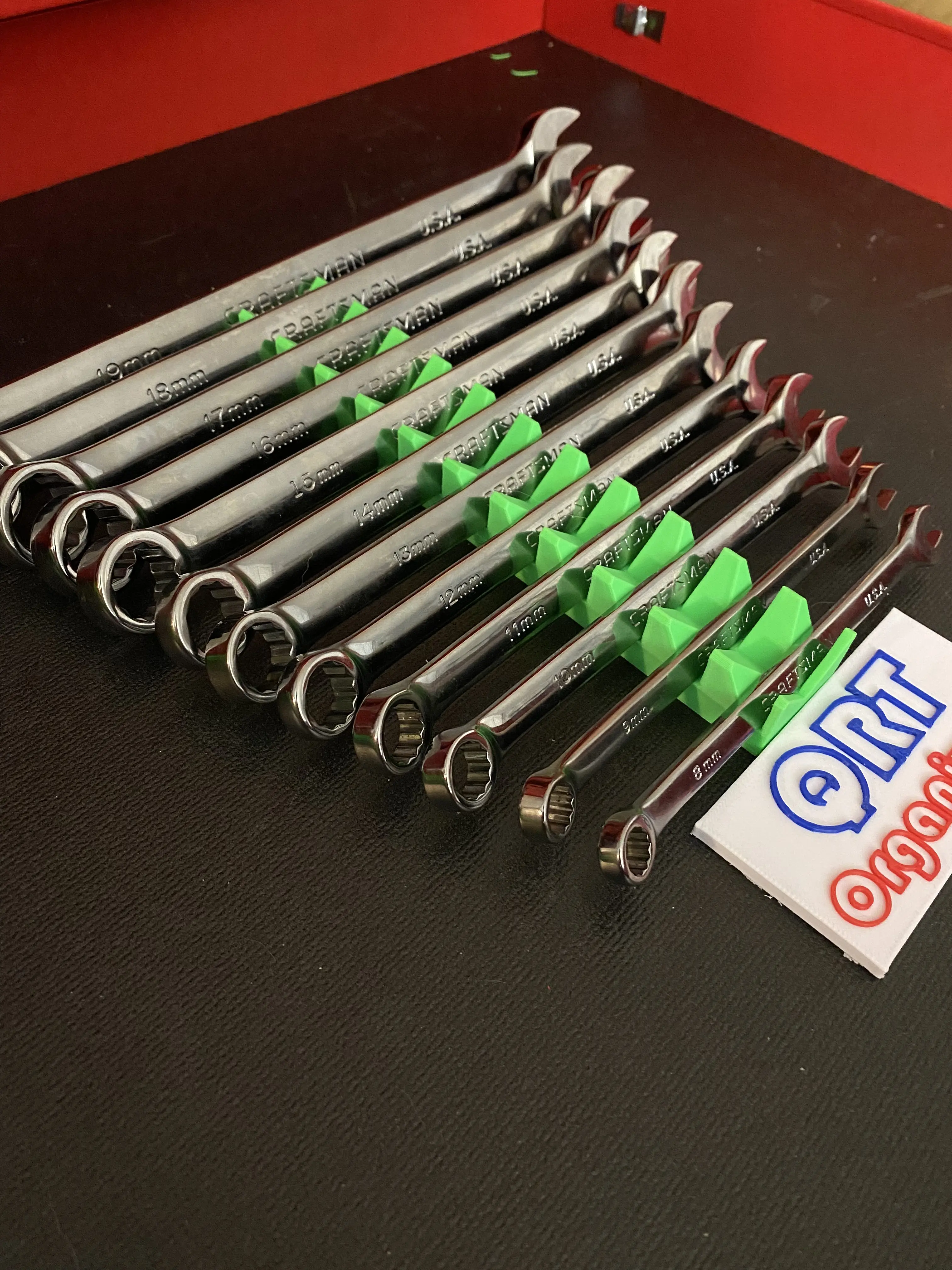 QRT Basic Slanted Wrench Organizer Racks QRT Basic Slanted Wrench Organizer Racks