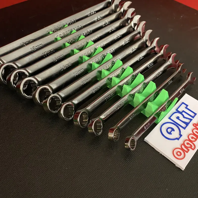 QRT Basic Slanted Wrench Organizer Racks