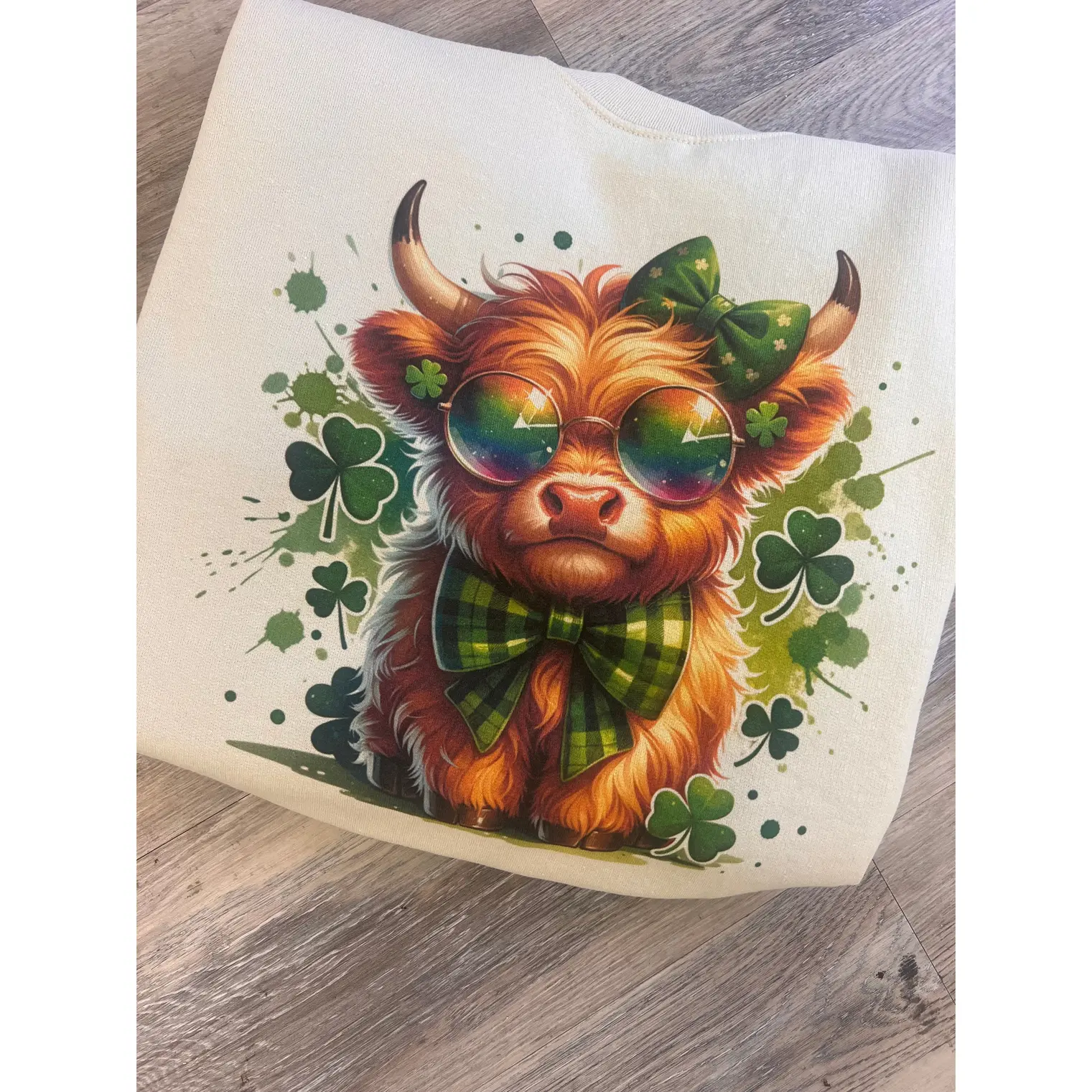 Lucky Cow Graphic Top