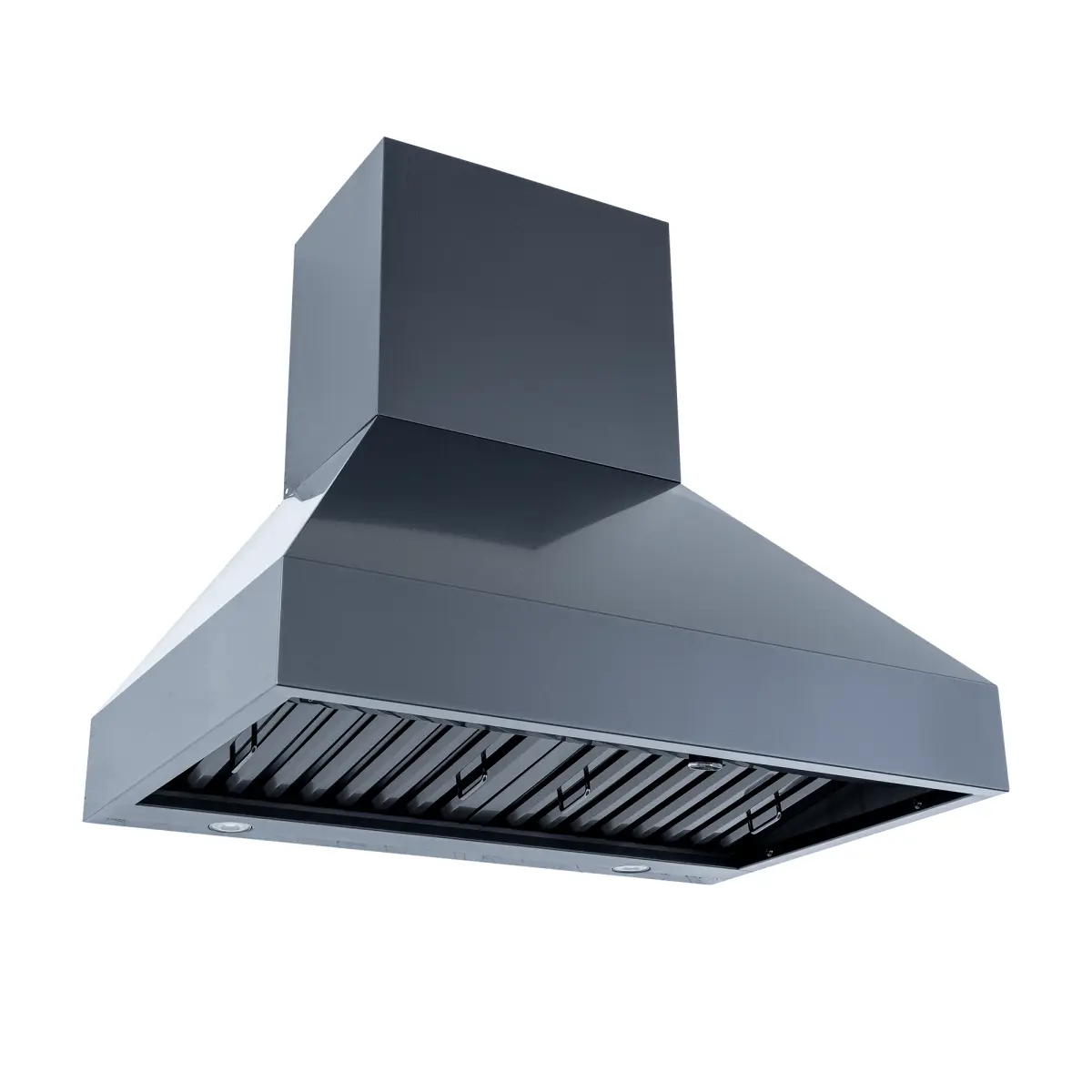 Proline PLJW 104 Wall-Mounted Range Hood, 1200 CFM | Black Stainless Steel, Outdoor Rated Finish Option