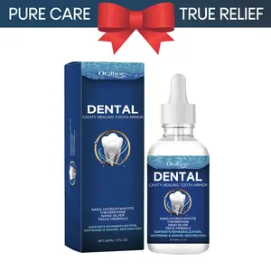 Oralhoe Daily Tooth Armor Liquid Drops – Gentle Oral Care with Nano Hydroxyapatite & Theobromine – Fresh Breath & Sensitive Teeth Support