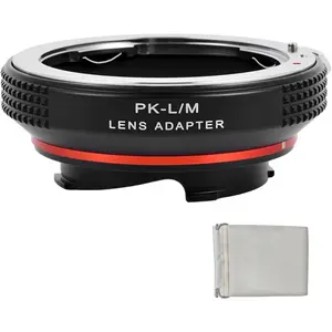 Lens Mount Adapter with 6-Bit Coding Compatible with Pentax K PK Lens to Leica M Mount Camera  PK to Leica M