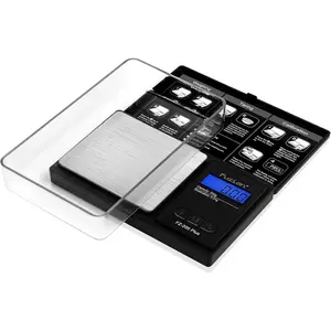 Digital Pocket Scale .01 Gram Accuracy, 200g Digital Gram Scales for Small Food, Jewelry, Herb, Spice, Coin - Weight Gram and Oz