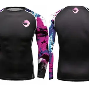 Crest Of Dragons- Long Sleeve Compression Top - Unleash Your Inner Strength!