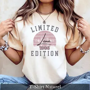 40th Birthday Woman Graphic T-Shirt - Meaningful Birthday Gift for Her - Special 40th Bday Shirt for Sister or Friend - Elegant Milestone Celebration Tee