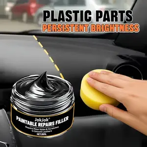 Car and Motorcycle Plastic Repair Agent, Scratch Remover, Nano Coating, Glossy Finish, Tire and Interior Wax, Jokjok Brand