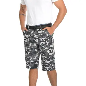 Ecko Cargo Shorts for Men – Twill Camo Mens Cargo Shorts with Belt Big and Tall