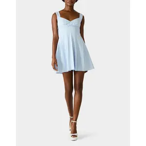Betsey Johnson BLUEBEL BOW DRESS LIGHT BLUE