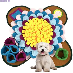 Pet Snuffle Mat, Interactive Sniffing Toy for Dogs & Cats, Slow Feeder Training Mat for Mental Stimulation, Boredom Relief & Indoor Pet Enrichment Toy