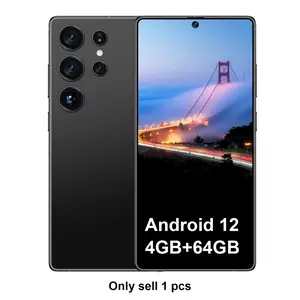 Android Unlocked Smartphone, 4000mah Battery, 8mp+16mp Camera, 4g Network, Dual Sim, Octa-Core Cpu, Android 12, 4+64GB Storage, 6.8-Inch Screen