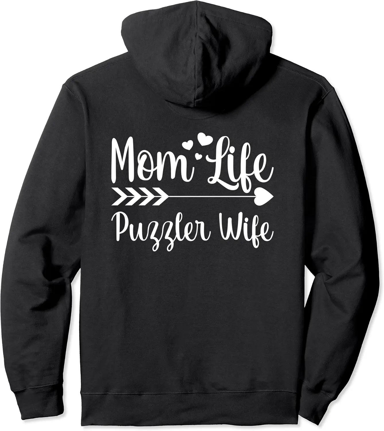 Mom Life Puzzler Wife | Women Riddle Solver Mother Pullover Hoodie - Codyweav Shop 65B0BYWFD6N7