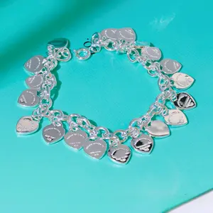 TC Love bracelet bracelet foreign trade same style new thick chain OT buckle bracelet