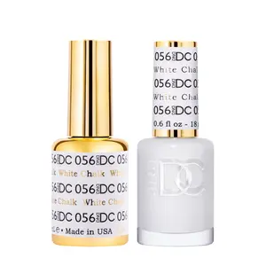 DND DC 56 White Chalk Gel and Lacquer Duo nail care nail art