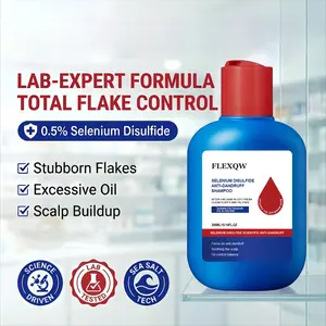 Selenium Disulfide Hair Care Shampoo Oil Control Refreshing Anti-Dandruff Anti-itch Scalp Cleansing Shampoo, 300ML