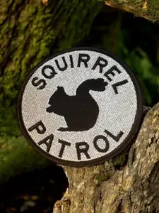 Squirrel Patrol Patch