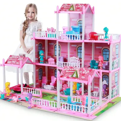 Pauper Castle Playset Princess And The Pauper Doll House Barbie As