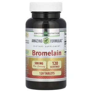 Amazing Nutrition Bromelain, 500 mg, 120 Tablets