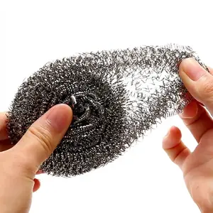 20 Pack Stainless Steel Wool Scrubbing Pad – Scouring Scrubber for Kitchens, Bathroom and More