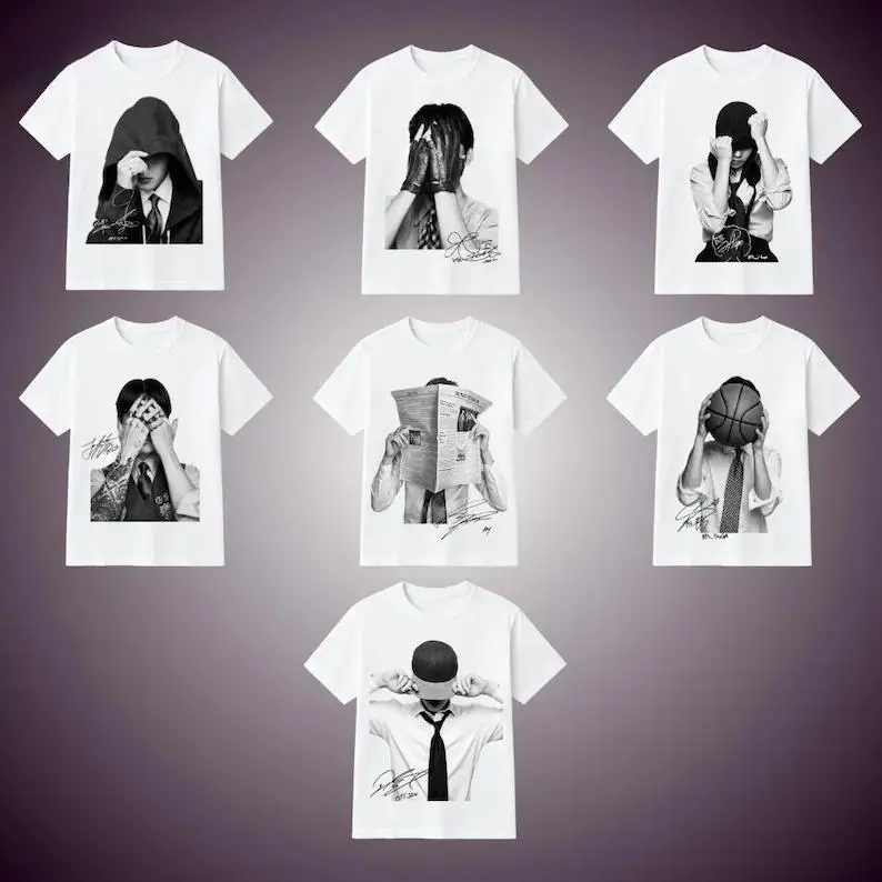 Arirang Kpop Inspired Shirt, Signature Black White Graphic Tee, Korean Culture Music Fan Shirt, Trendy Unisex Outfit Gift