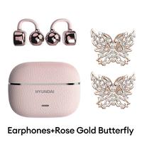 Pink+Rose Gold Butterfly