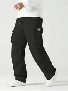 Men's Outdoor Casual Work Pants, Trendy Utility Long Trousers, Comfortable and Stylish, Perfect for Daily Wear and Outdoor Activities