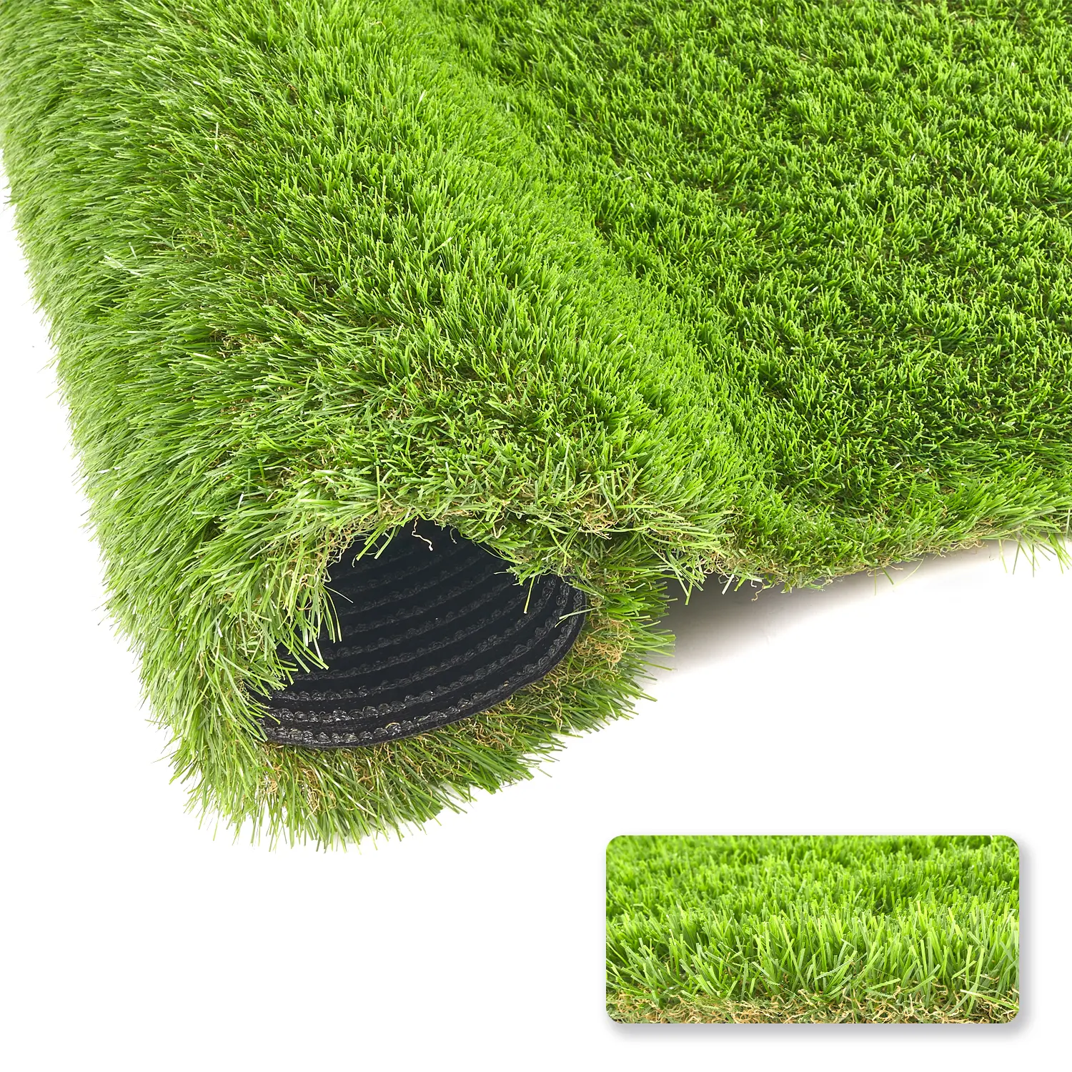 35mm 4-Tone Realistic Artificial Grass Turf Mat with PP+PU Latex Backing, Multipurpose Indoor-Outdoor Lawn Rug for Patio, Pets, Multiple Sizes (3×5Ft,4×6Ft,5×8Ft,6×10Ft,7×15Ft) Available, Mid-Year Sale Deal party plant decorations