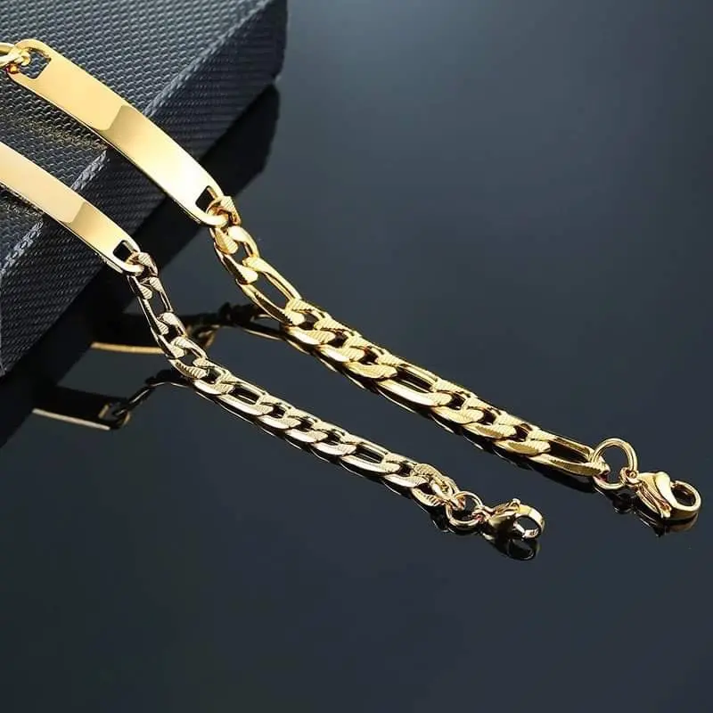 Personalized Engraving Couple Bracelet for Couples