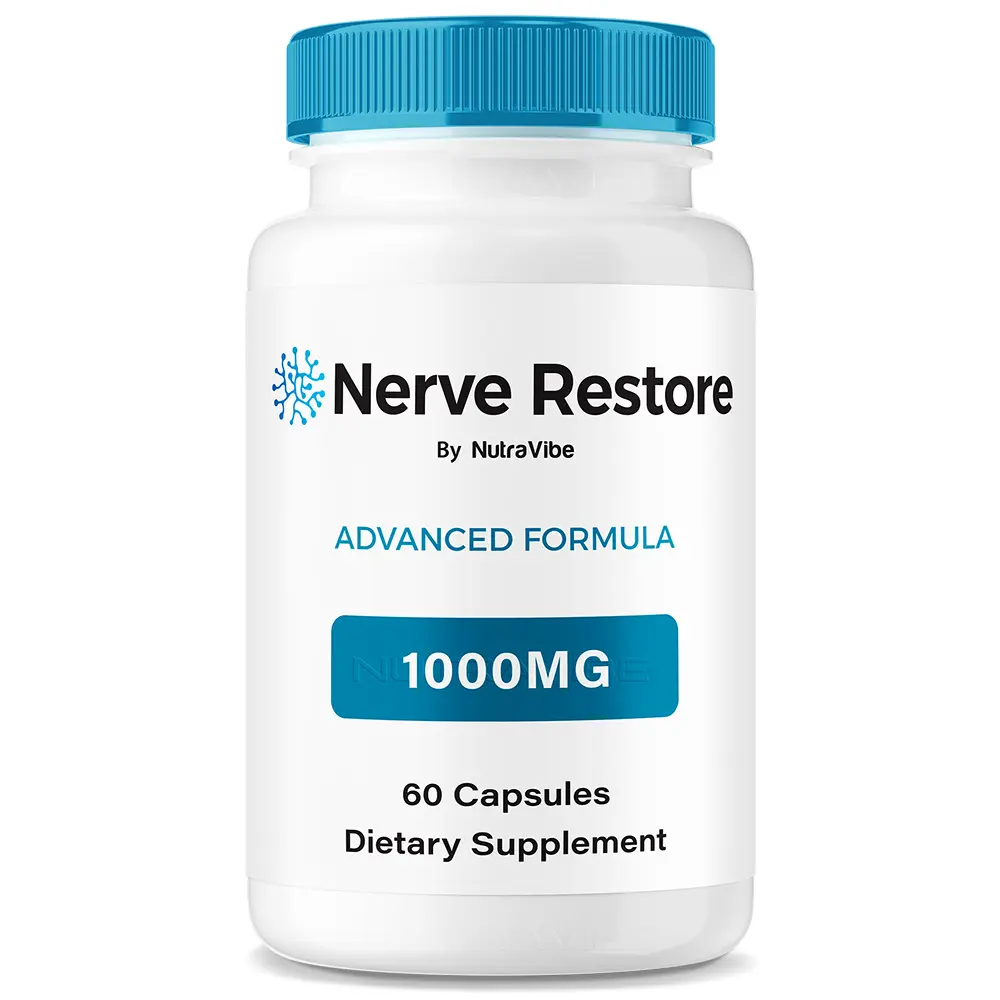 Nerve Restore Advanced Formula - Natural Dietary Supplement for Overall Health & Wellness