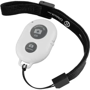 Camera Shutter Remote Control with   Technology - Create Amazing Photos and Videos Hands-Free - Works with  Smartphones and Tablets (iOS and Android)