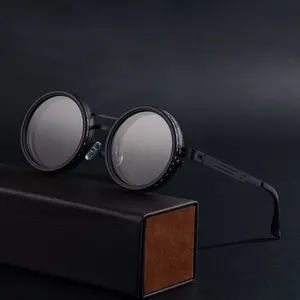 Nd9 Adjustable Polarized Fishing Sunglasses, High Definition Sun Protection, Manual Light Reduction Rotating Lenses, Eyewear for Anglers