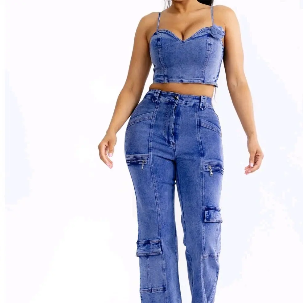 2 pieces set Demin
