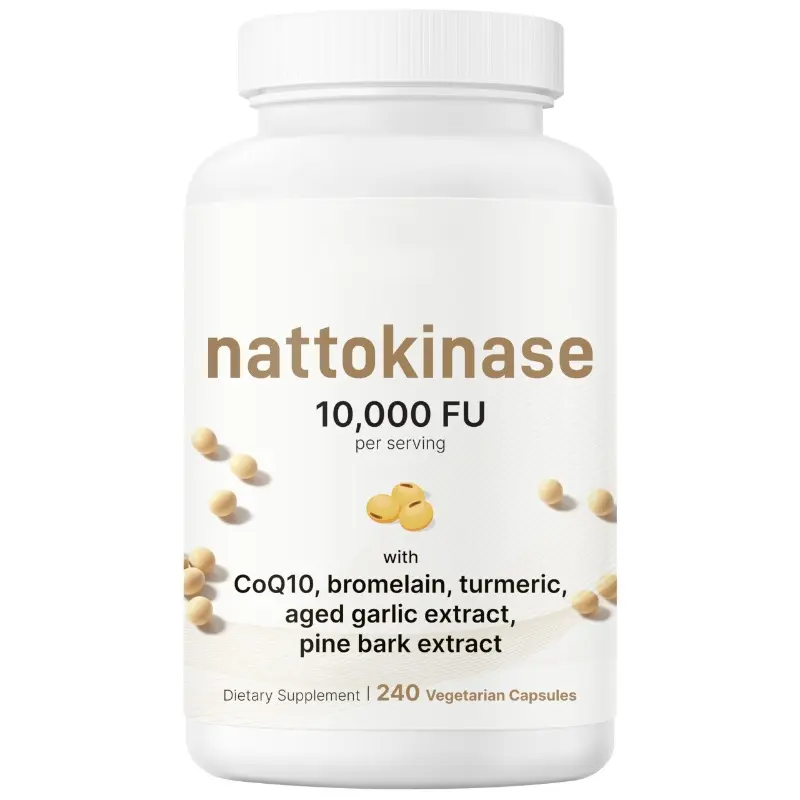 Premium Natto Complex Supplement Paired with Complete Multivitamin Mineral Blend
