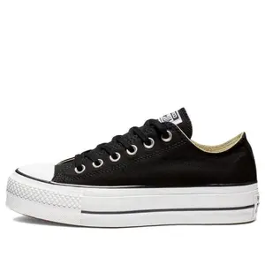(WMNS) Converse Chuck Taylor All Star Lift Platform Canvas Ox 'Black' 560250F