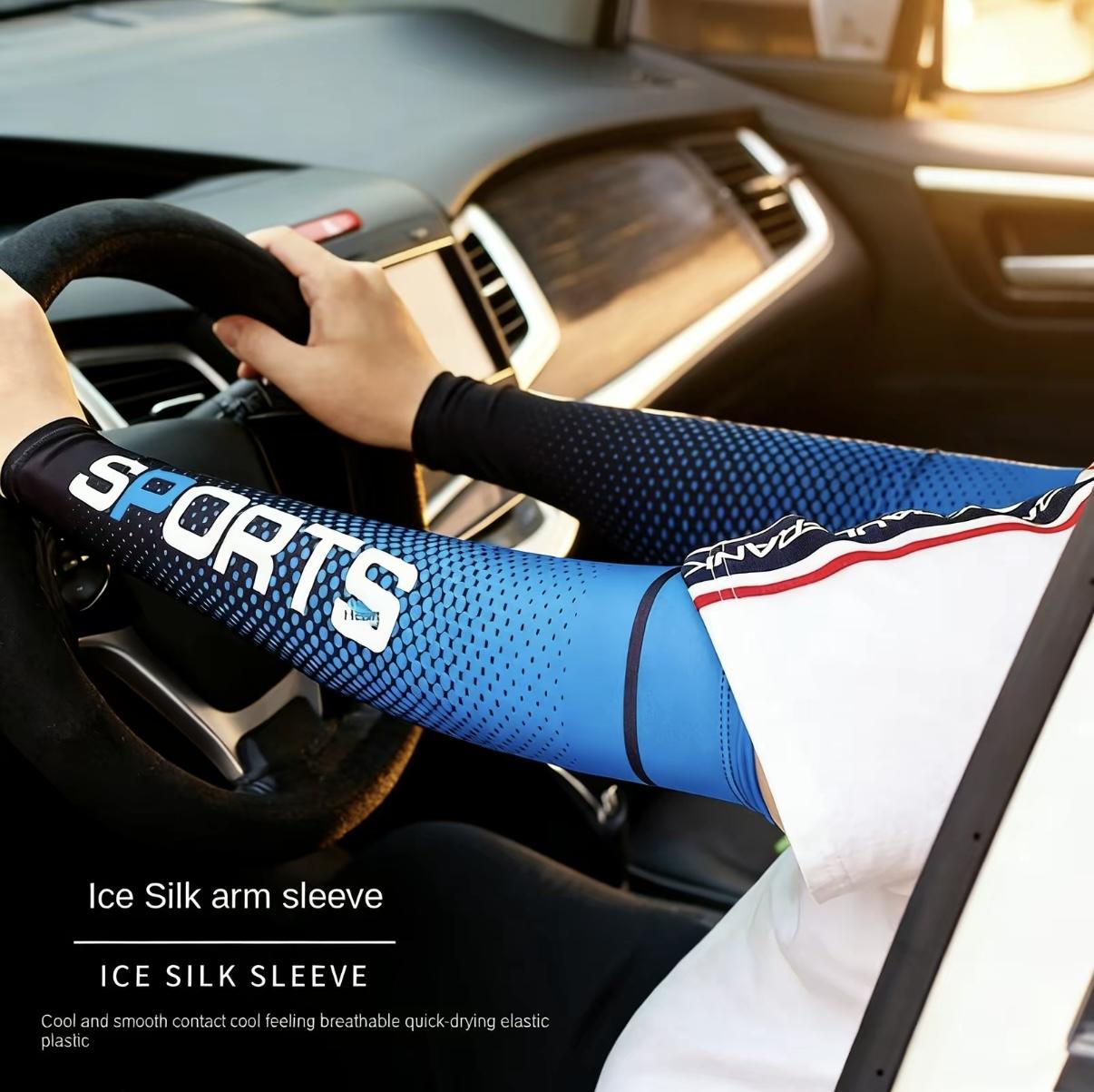 5 Pairs Arm Sleeve UV Sun Protection Sleeves Cooling Sports Sleeve Anti Slip Ice Silk Warmers Arm Covers for Men #backtoschool Women 5 Pairs Arm Sleeve UV Sun Protection Sleeves Cooling Sports Sleeve Anti Slip Ice Silk Warmers Arm Covers for Men #backtoschool Women