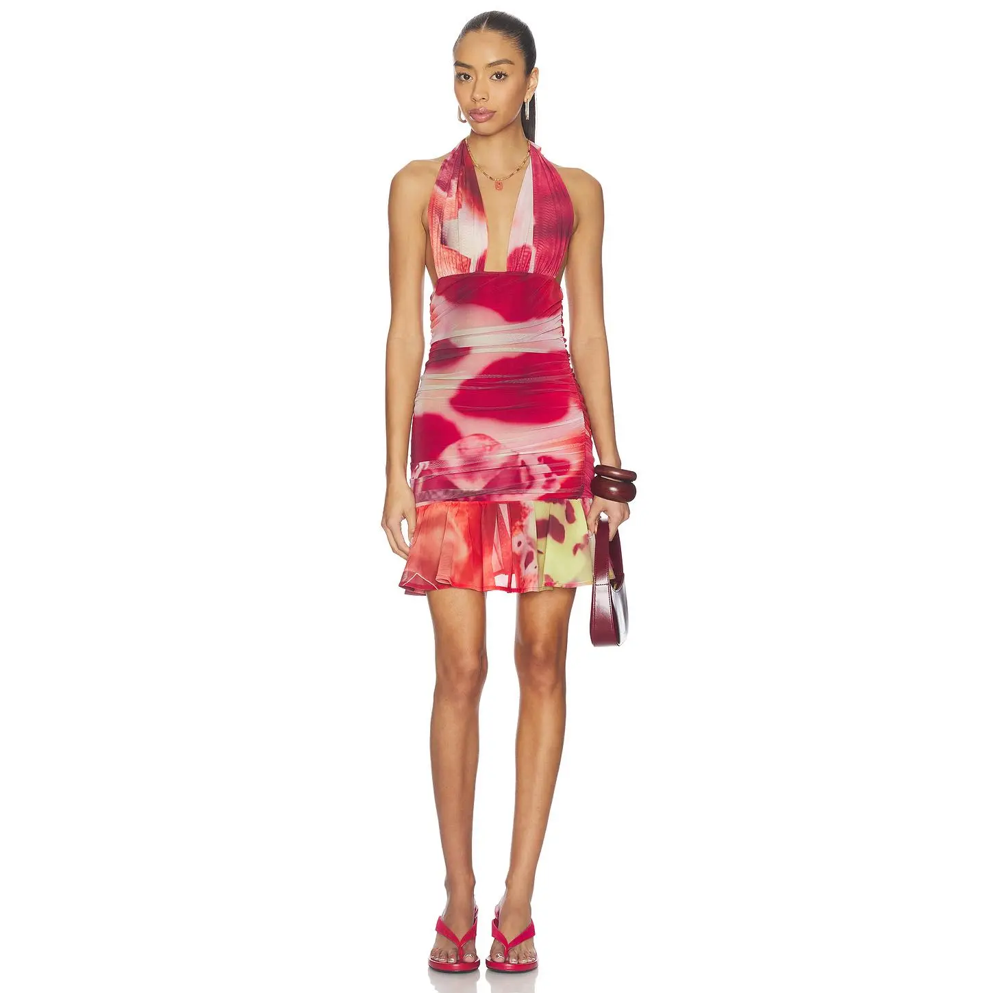 Feners Solita Dress in Blush