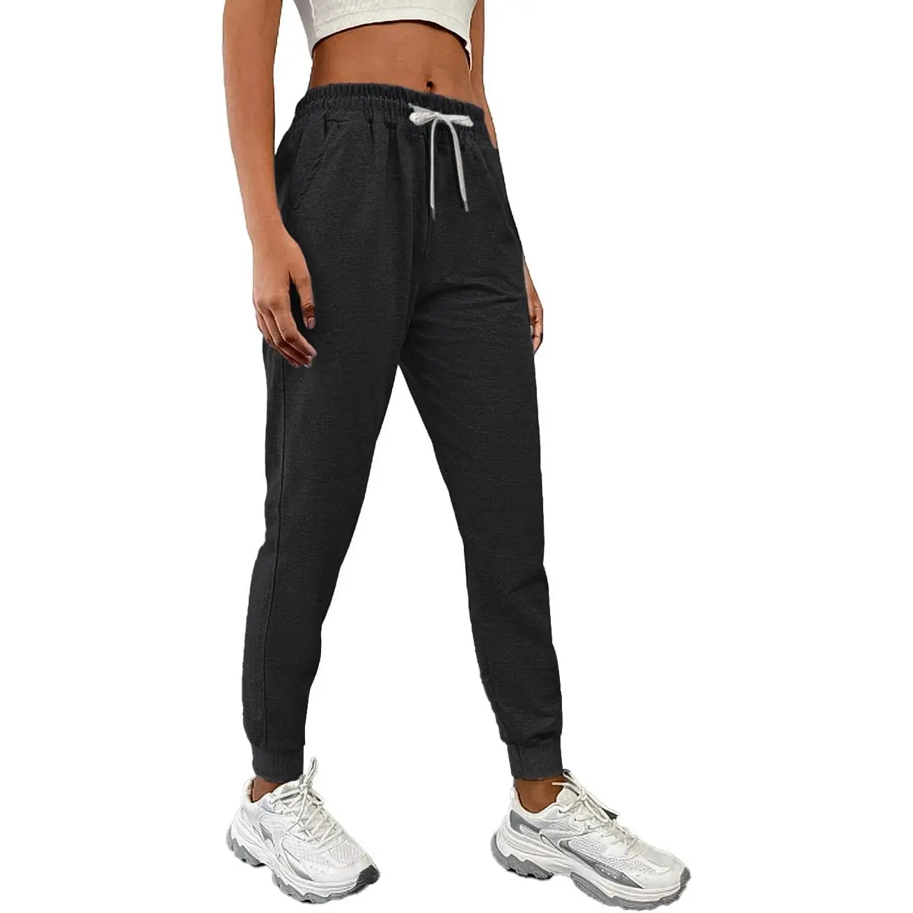 Pioneer Camp Women's Joggers Pants with Pockets Lounge Sweat Pants for Women Yoga Athletic Casual Running Workout