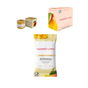 Sweetums TikTok Exclusive Mango Bundle (Flavored Feminine Wipes, Daily Wipes, Lip Balm)