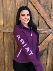 ARIAT -WOMEN’S New Team Softshell Jacket ( Italian Plum )