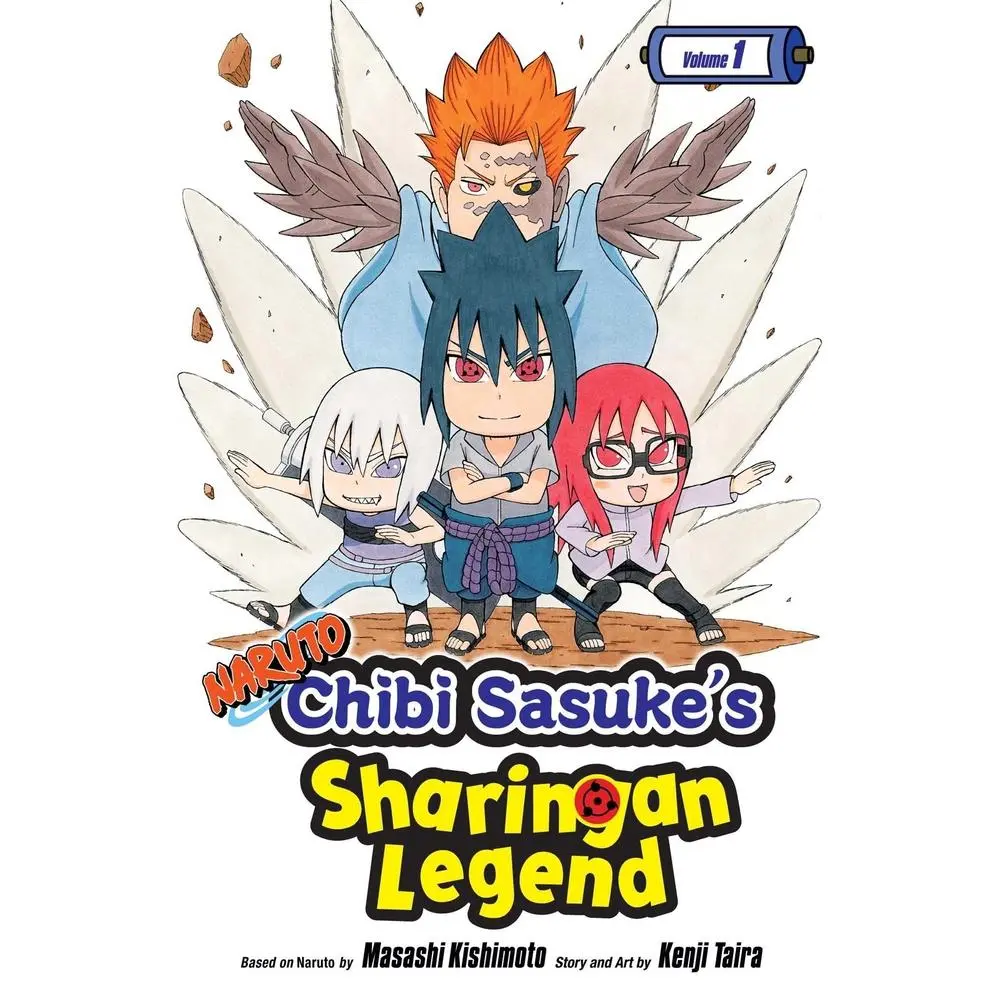 Used Manga Comic Book - Naruto: Chibi Sasuke's Sharingan Legend Vol. 1: Uchiha Sasuke!! by Masashi Kishimoto (Paperback, English) - Anime Series Book, Books