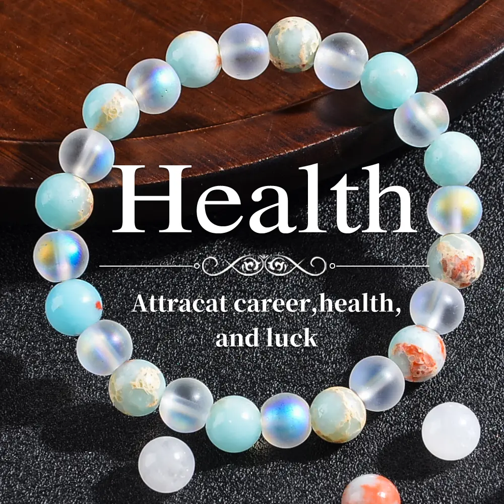 Natural stone health bracelet, natural shoushan stone bracelet, protect health, keep away from disease, holiday gift