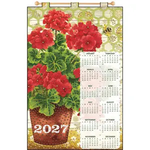 Geranium 2027 Felt Sequin Calendar