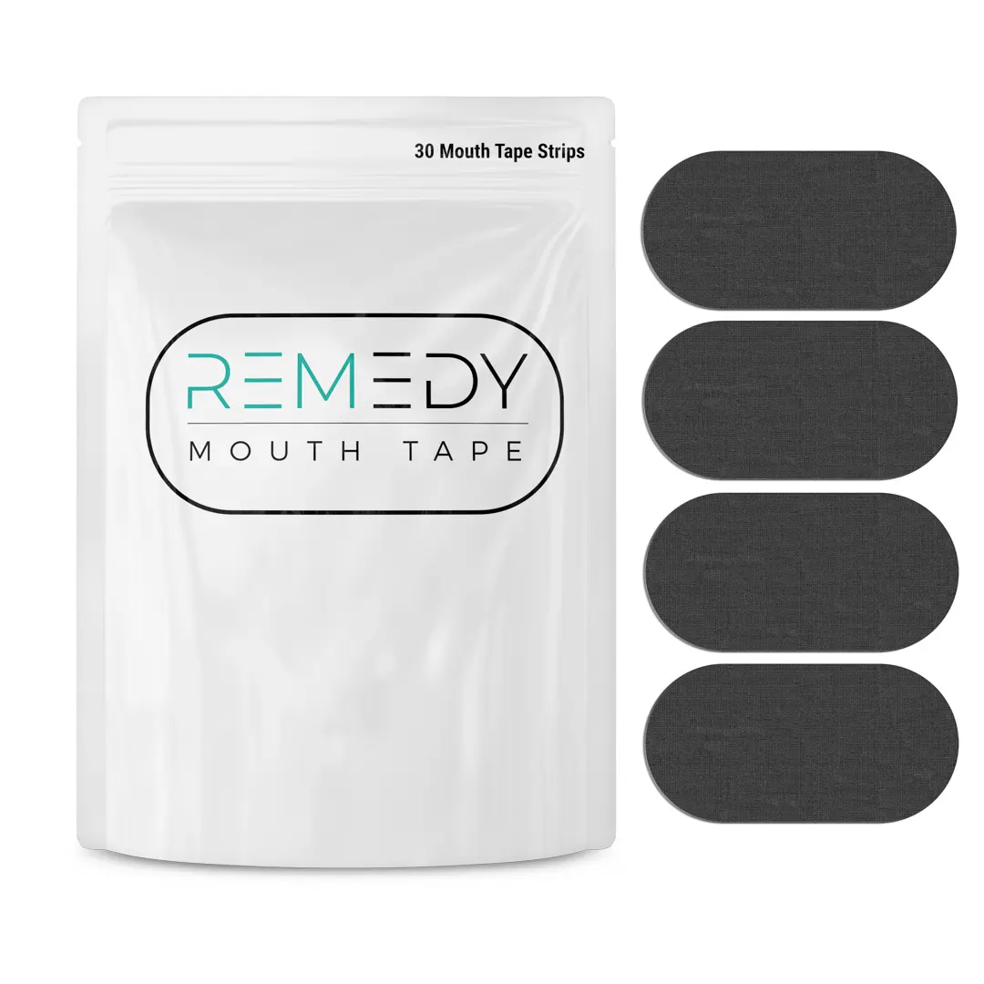 Remedy Mouth Tape 30 Pieces Strips for Sleeping Snoring Breathable