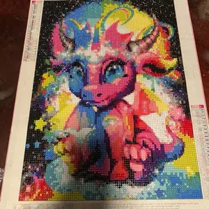 Finished Dragon Diamond Painting