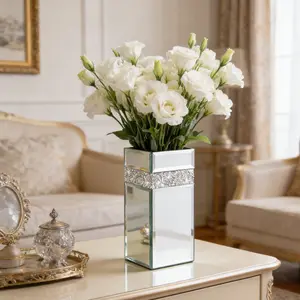 Decorative Flower Vase Not Suitable for Water, Elegant Home Decor Accessory, Perfect for Living Room and Bedroom, Unique Gift Idea
